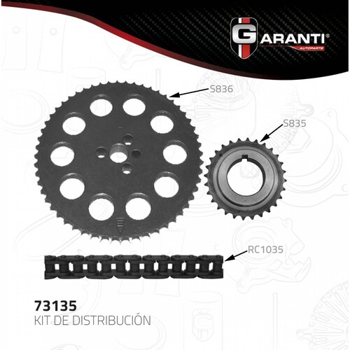 Kit Distribucion Para Gmc Sonoma 1999 - 2004 (Garanti) 