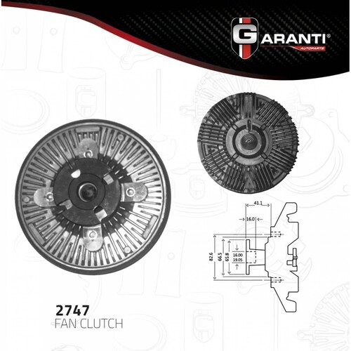 Fan Clutch Para Ford F-150 1976 - 1987 (Garanti) 