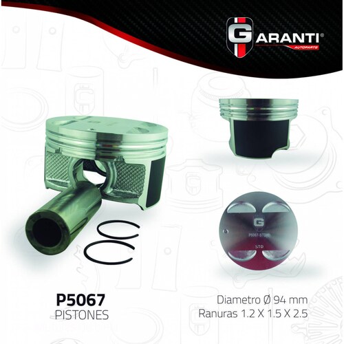 Pistones Para Cadillac Sts 2004 - 2011 (Garanti) 