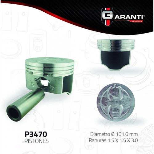 Pistones Para Chevrolet Series_K 1999 - 2009 (Garanti) 