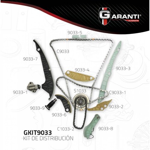 Kit Distribucion Para Volkswagen Crafter 2017 - 2018 (Garanti) 