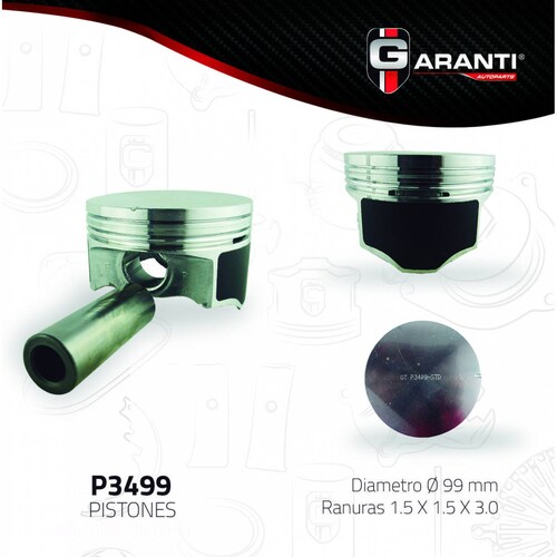 Pistones Para Pontiac Gto 2004 - 2004 (Garanti) 
