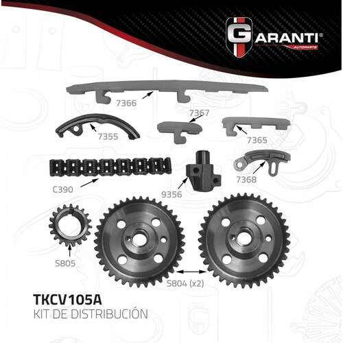 Kit Distribucion Para Pontiac Sunfire 1997 - 2002 (Garanti) 