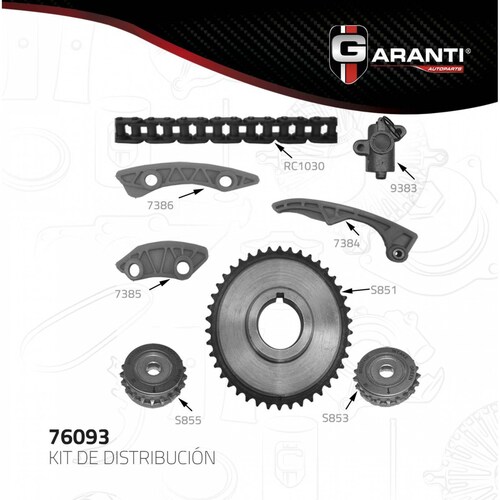 Kit Distribucion Para Pontiac Sunfire 2002 - 2005 (Garanti) 