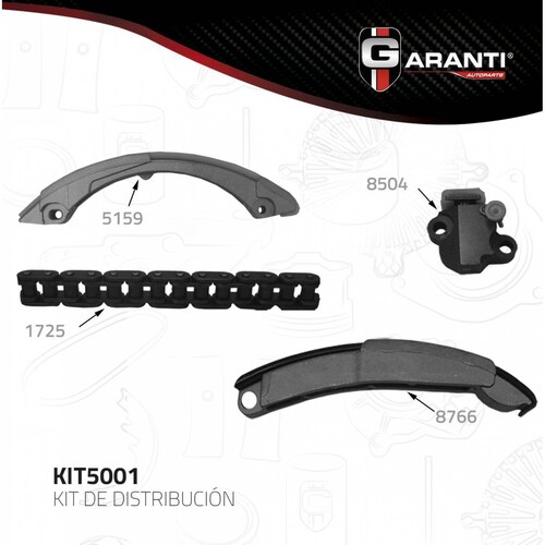 Kit Distribucion Para Hummer H3 2007 - 2010 (Garanti) 