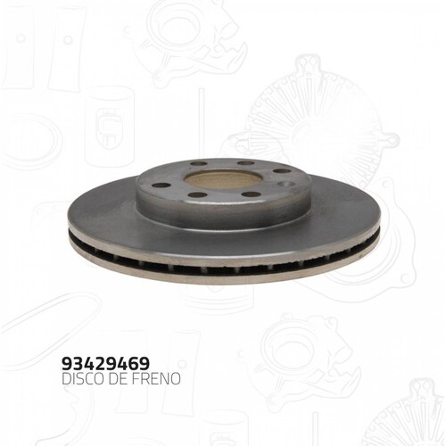 Disco Freno Para Chevrolet Chevy_Swing 1994 - 2012 (FP) 