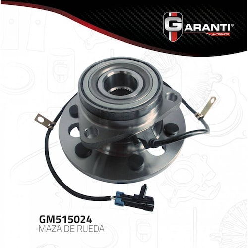 Maza Rueda Para Chevrolet K1500 1992 - 1994 (Garanti) 