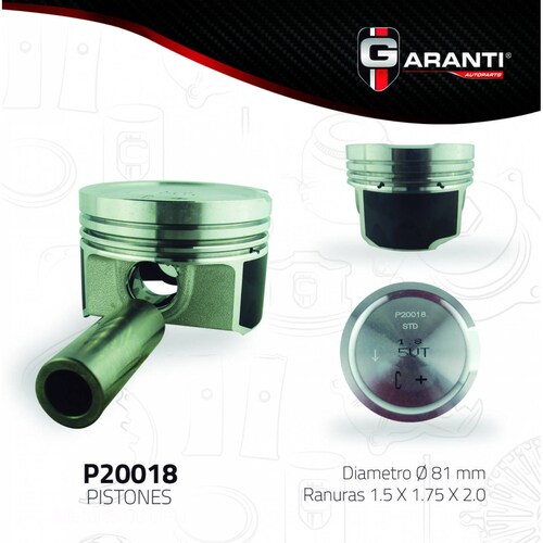 Pistones Para Audi S3 2000 - 2004 (Garanti) 