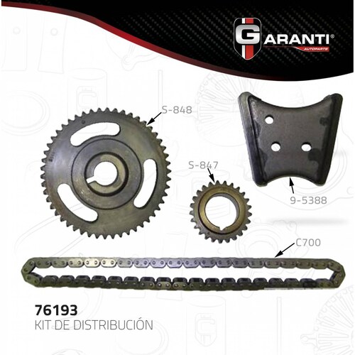 Kit Distribucion Para Chevrolet Malibu 1999 - 2006 (Garanti) 