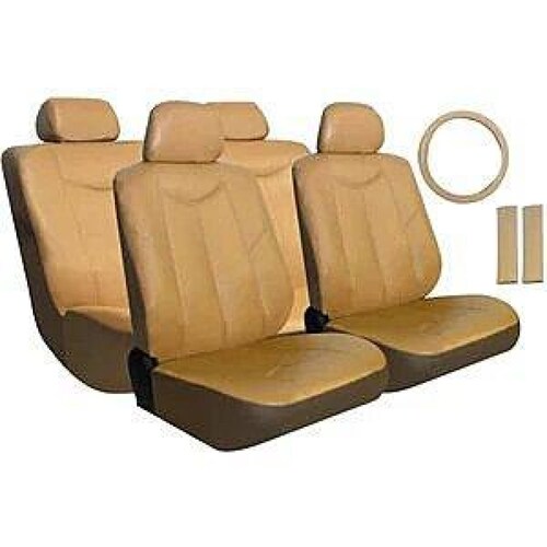 11 Pza´s Cubreasientos Piel Para Mitsubishi Montero 1983 - 2015 (XCar) 