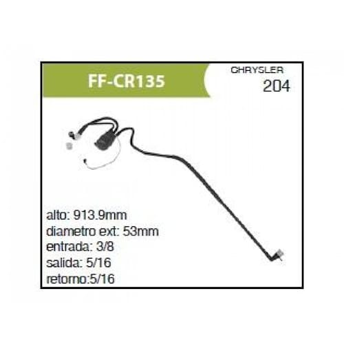 Filtro Gasolina Para Mitsubishi Montero Sport 1997 - 1999 (Motorfil) 