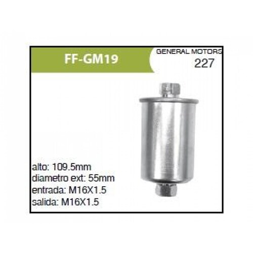 Filtro Gasolina Para Cadillac Cimarron 1985 - 1988 (Motorfil) 