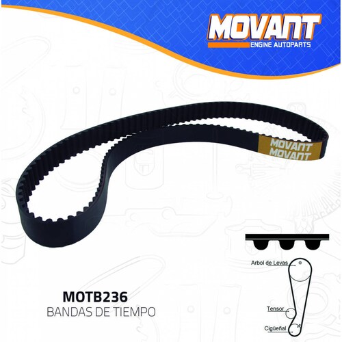 Banda Tiempo Para Toyota Celica 1990 - 1993 (MOVANT) 