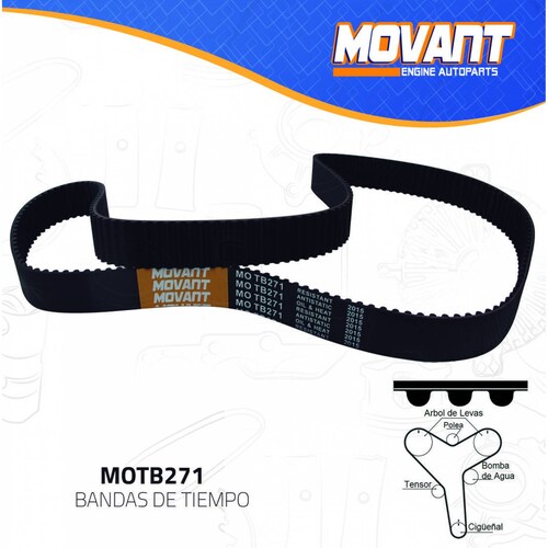 Banda Tiempo Para Toyota 4Runner 1996 - 2002 (GARANTI) 