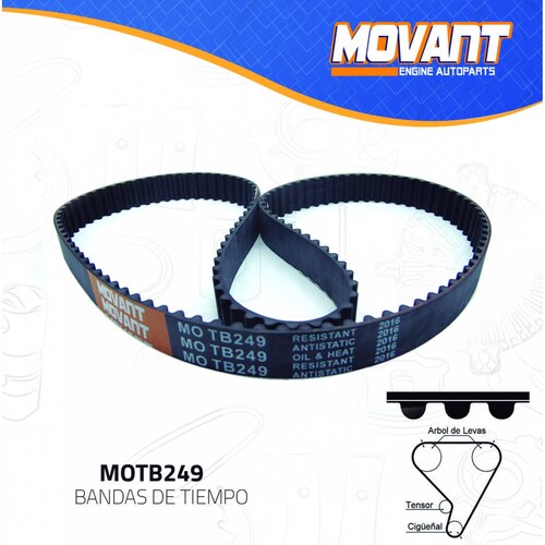 Banda Tiempo Para Nissan Pathfinder 1990 - 2000 (MOVANT) 