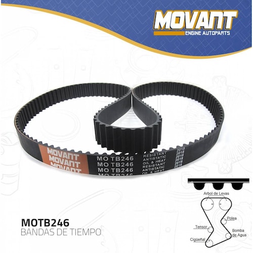 Banda Tiempo Para Eagle Talon 1995 - 1998 (MOVANT) 