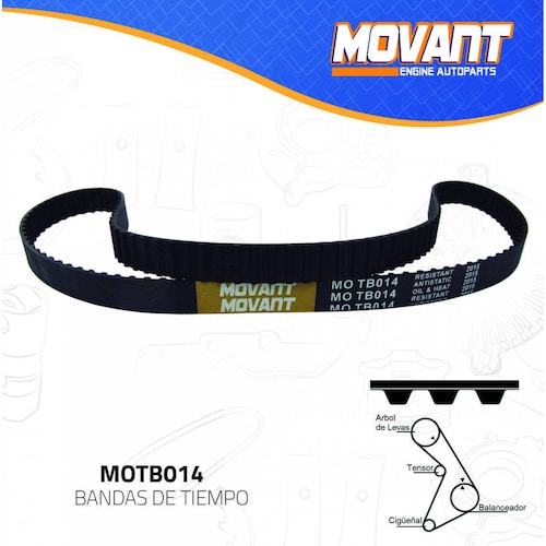 Banda Tiempo Para Ford Granada 1981 - 1982 (MOVANT) 