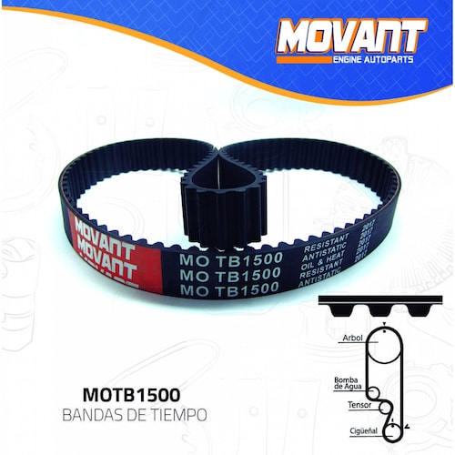 Banda Tiempo Para Pontiac Matiz 1992 - 2015 (MOVANT) 
