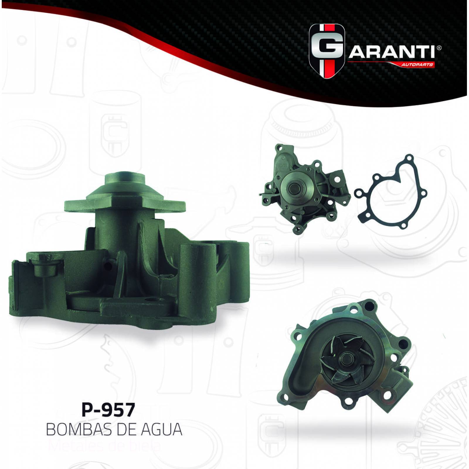Bomba De Dirección Asistida Para Ford Probe, Mazda MX-6, Millenia Y 626 (1993-2002) – 2.0L Y 2.5L