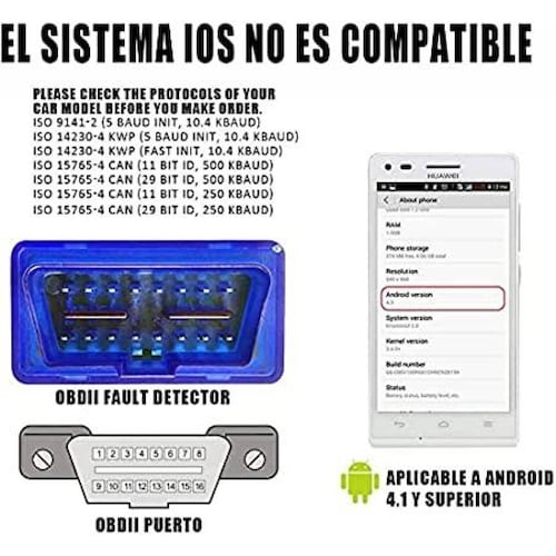 Escaner OBD2 ELM327 Para Saturn Sc 1991 - 1992 (Alerón) 