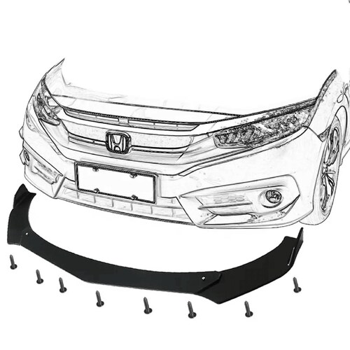 3 Pza Splitter Facia Del Para Saab Monte Carlo 1966 - 1967 (Dtouch) 