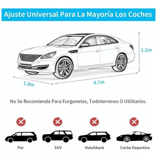 Cubierta Funda Anti UV Para Honda Civic 1973 - 2018 (Vshine) 
