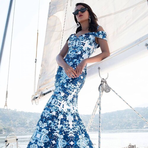 Vestido de fiesta dama Nikki 55713