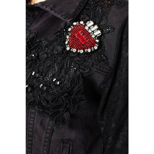 CHAQUETA MEZCLILLA PARA MUJER DESIGUAL 20SWED35