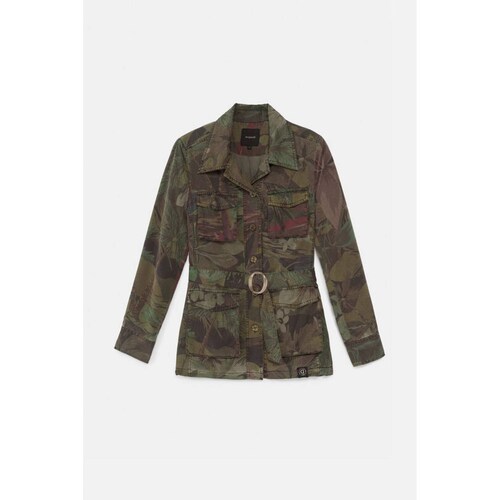 CHAQUETA ESTAMPADA PARA MUJER DESIGUAL 20SWEN03
