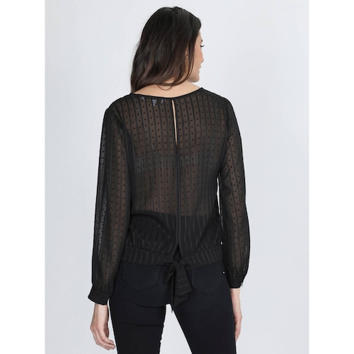 Blusa Rayas Transparentes Dama Foleys 121081