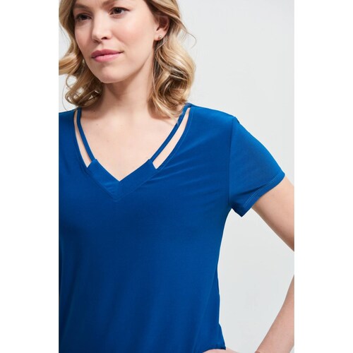 Blusa dama azul Joseph Ribkoff 213338