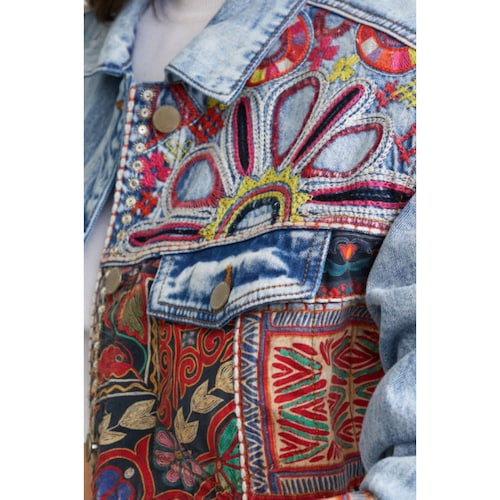 Chaqueta Parche Etnico Dama Desigual 22SWED24