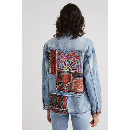 Chaqueta Parche Etnico Dama Desigual 22SWED24