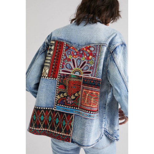 Chaqueta Parche Etnico Dama Desigual 22SWED24