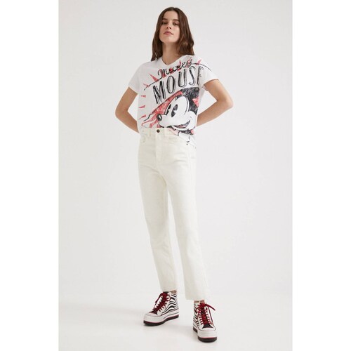 Playera Estampada Dama Desigual 22SWTK99