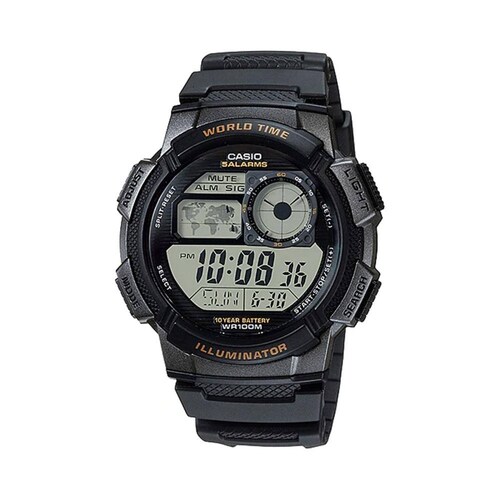 Reloj Casio para Caballero Color Negro AE-1000W-1AVCF 