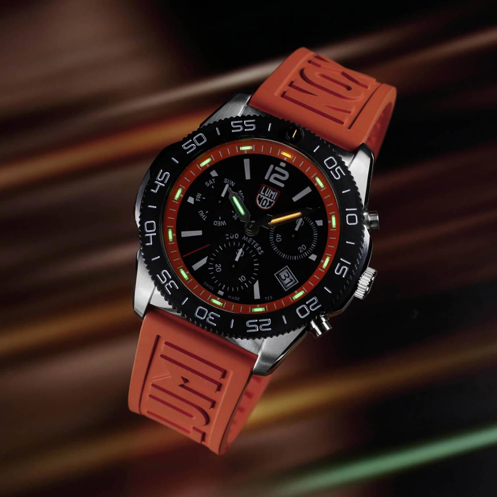 Reloj naranja online hombre