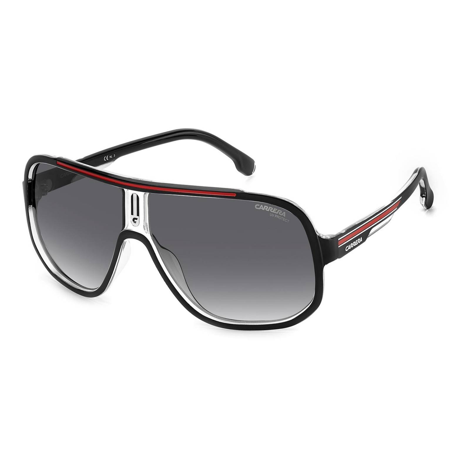 Lentes de Sol Carrera Hombre 205784OIT639O Negro-Rojo