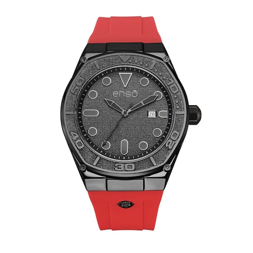 Reloj de Pulsera Enso para Hombre EW1050G3 Rojo 