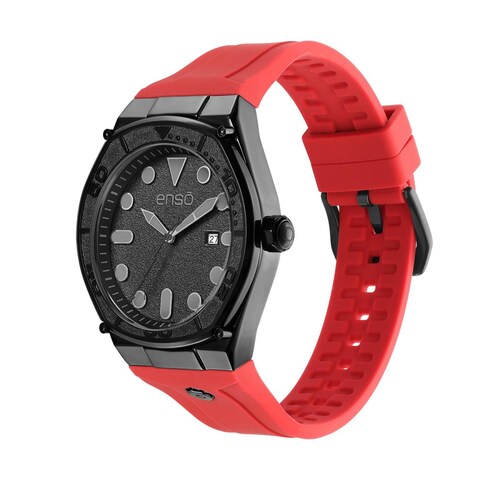Reloj de Pulsera Enso para Hombre EW1050G3 Rojo 