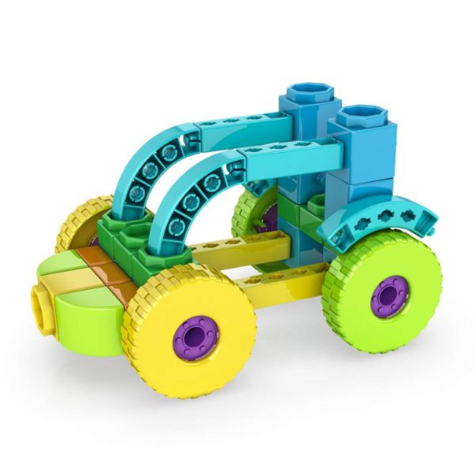 Juguete de construccion preescolar 4 en 1 - tractor - Sears