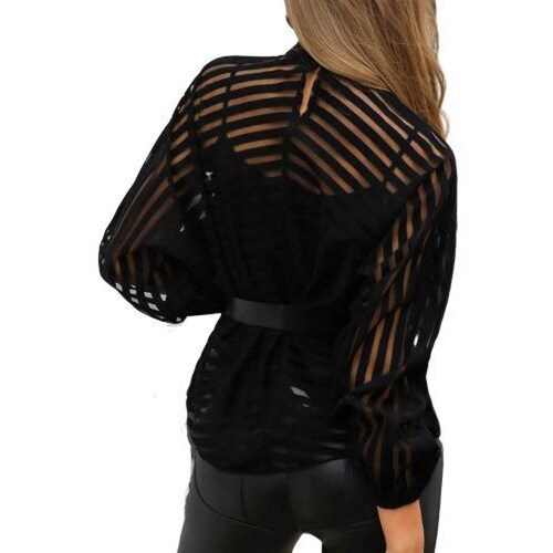 Blusa Dama Sexy Malla Transparente Mpb-598 