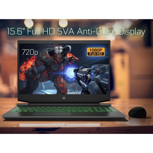 Laptop Gamer Hp 15.6 Ryzen 5 8g Gtx1650 256 Ssd + Audifonos 