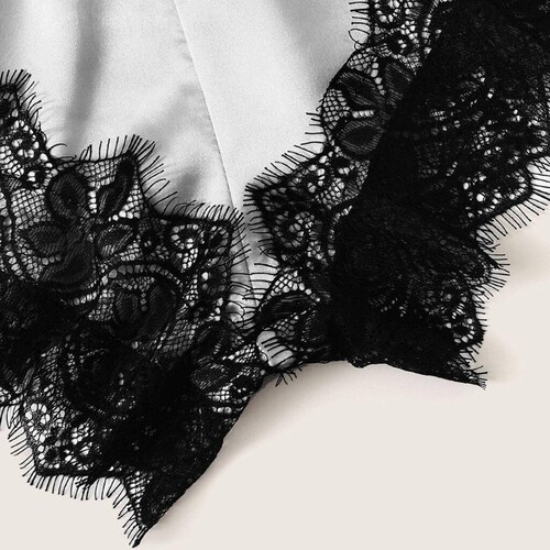 Hermosa Pijama Para Mujer Conjunto De Satin Mpb-572 