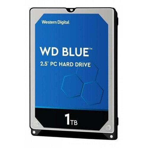 Disco Duro Interno Wd 1tb 2.5 128m Sata3 5400rpm Blue Bulk 