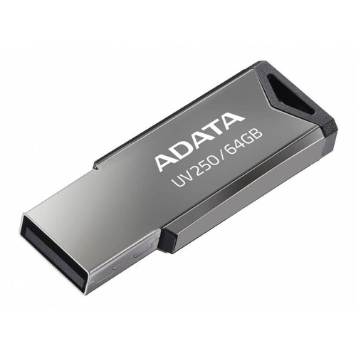 Memoria Flash Adata Uv250 64gb Usb 2.0 Plata 