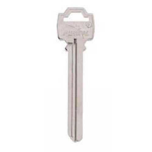 Llave Residencial Para Cerradura 7.6 X 2.1 X 1.2 Cm Plata 