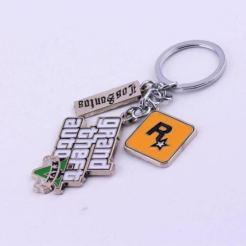 Llavero Videojuego GTA Rockstar A-074 