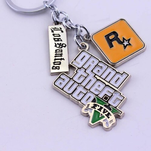 Llavero Videojuego GTA Rockstar A-074 