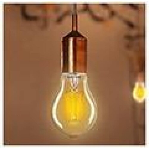 Foco Led Filamento A19 Philips 4.5 W Luz Cálida 